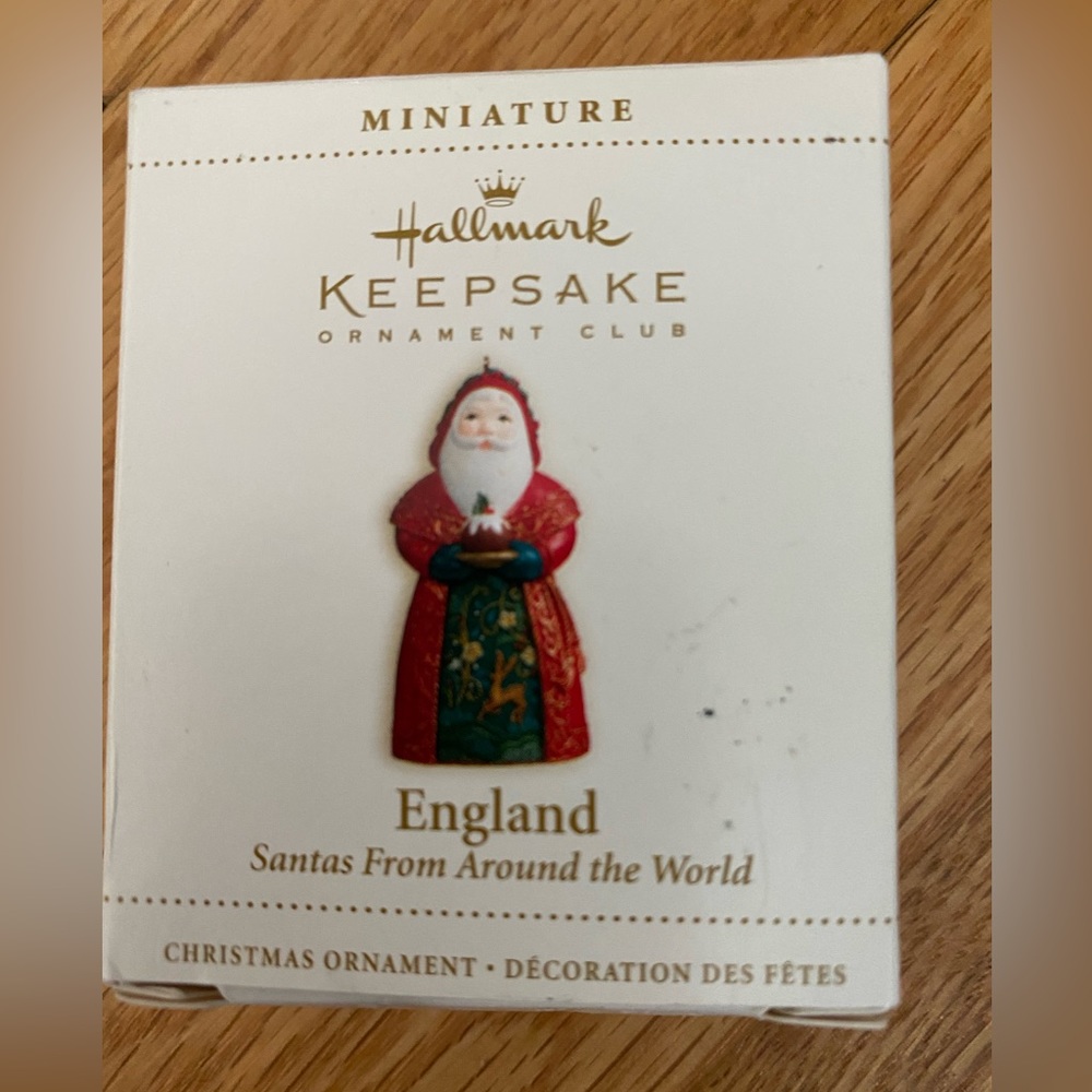 Santa from around the world England